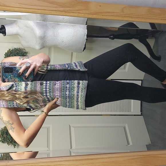 Chaps Knit Sweater Vest, Beautiful Colors, Small - Picture 7 of 11